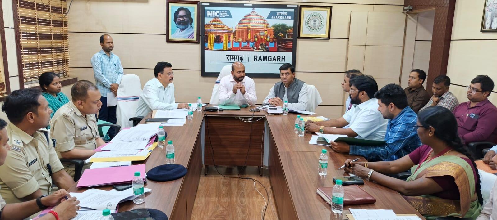 a-meeting-was-held-under-the-chairmanship-of-the-deputy-commissioner-regarding-the-successful-and-malpractice-free-conduct-of-neet-2026