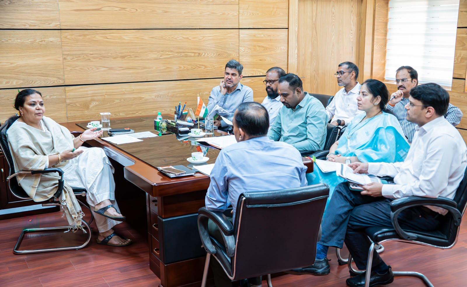 minister-deepika-pandey-singh-takes-a-firm-stand-on-the-pending-salaries-of-mgnrega-jslps-personnel-orders-payment-within-15-days